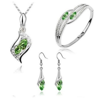 Noxypera Angel Elf Earrings Necklace Bracelet Jewelry Set