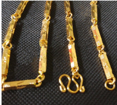 Noxypera Men Imitate Gold Necklace