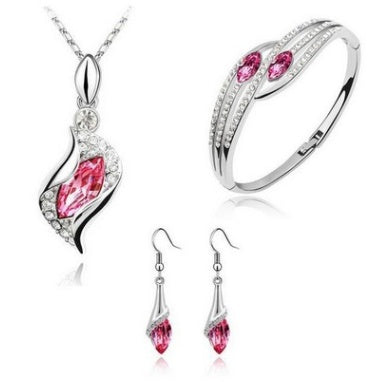 Noxypera Angel Elf Earrings Necklace Bracelet Jewelry Set
