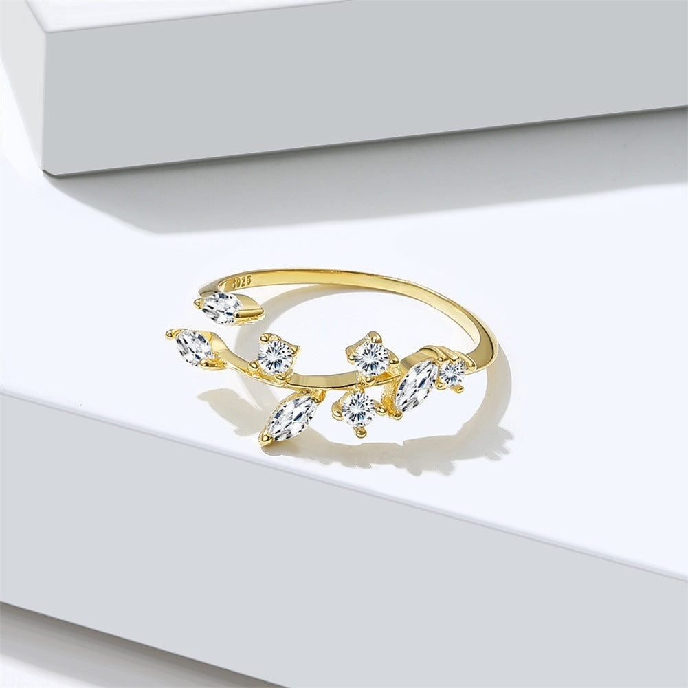 Noxypera S925 Leaves Ring
