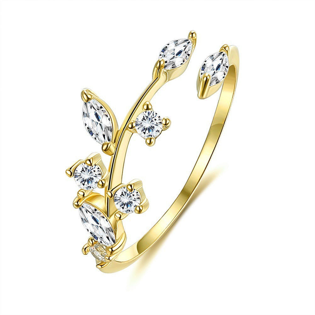 Noxypera S925 Leaves Ring