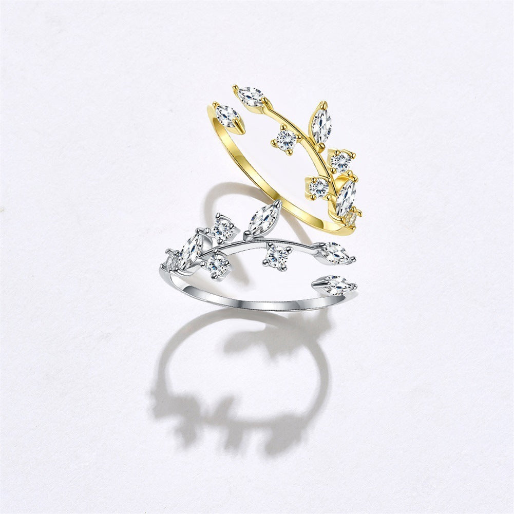 Noxypera S925 Leaves Ring