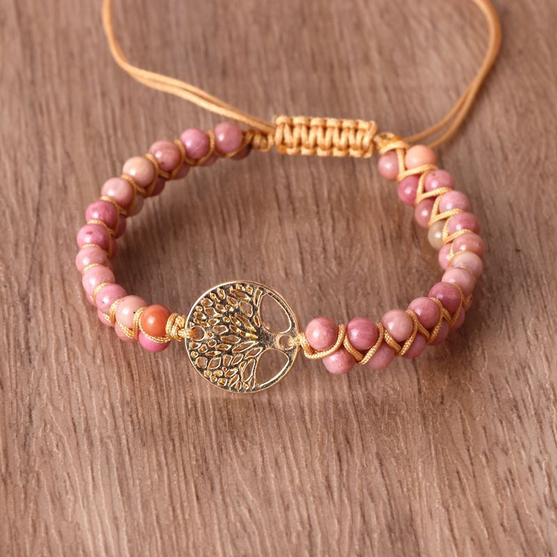 Noxypera Natural Agate Beads Bracelet