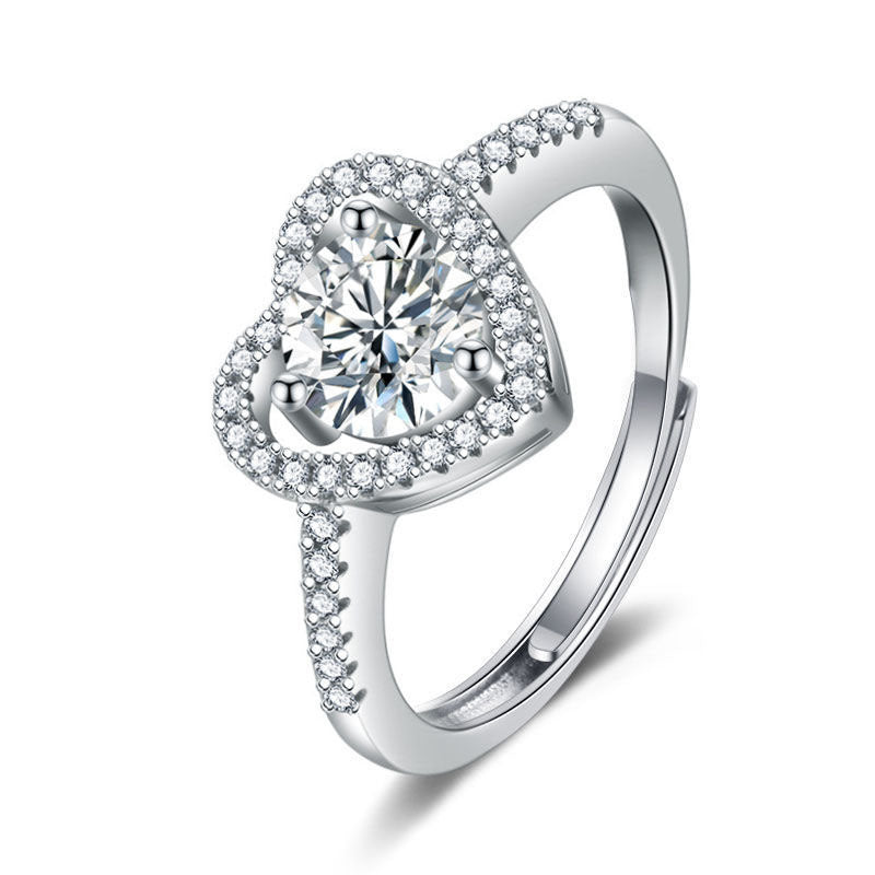 Noxypera Imitation Moissan Diamond Ring