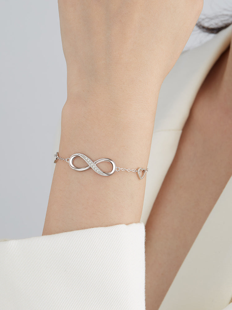 Noxypera 925 Sterling Silver 8 Bracelet