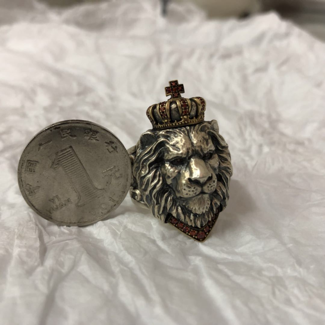 Noxypera Vintage Lion Men Ring