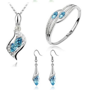 Noxypera Angel Elf Earrings Necklace Bracelet Jewelry Set
