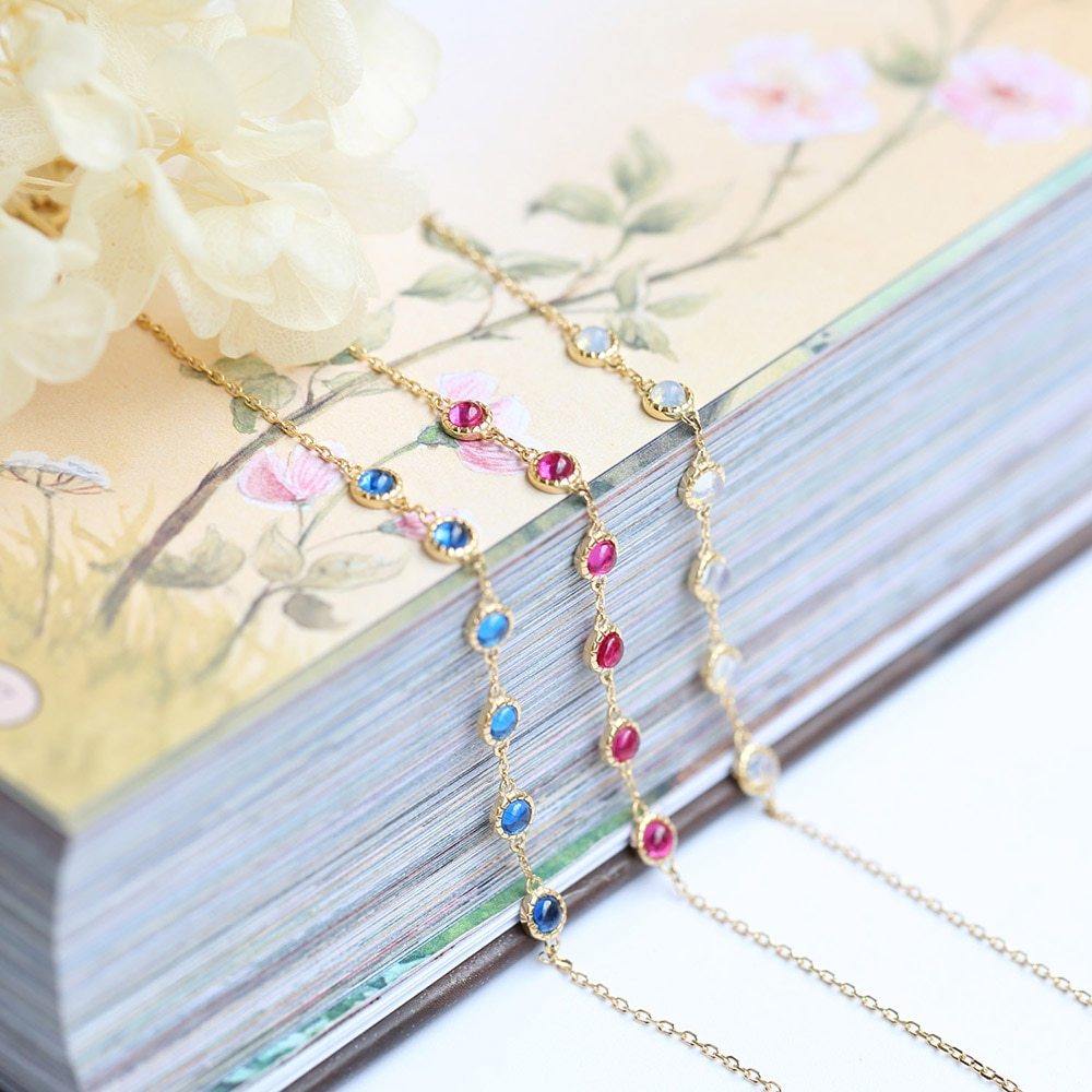 Noxypera Glowing Opal Ruby Bracelet