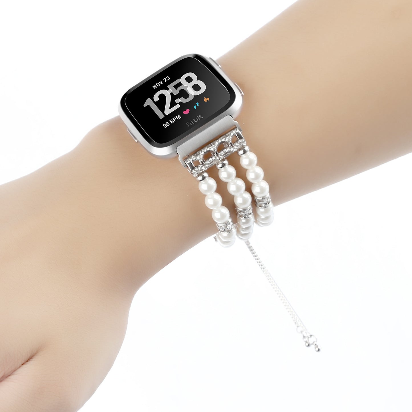 Noxypera Pearl Strap Jewelry Stretch Wristband Bracelet
