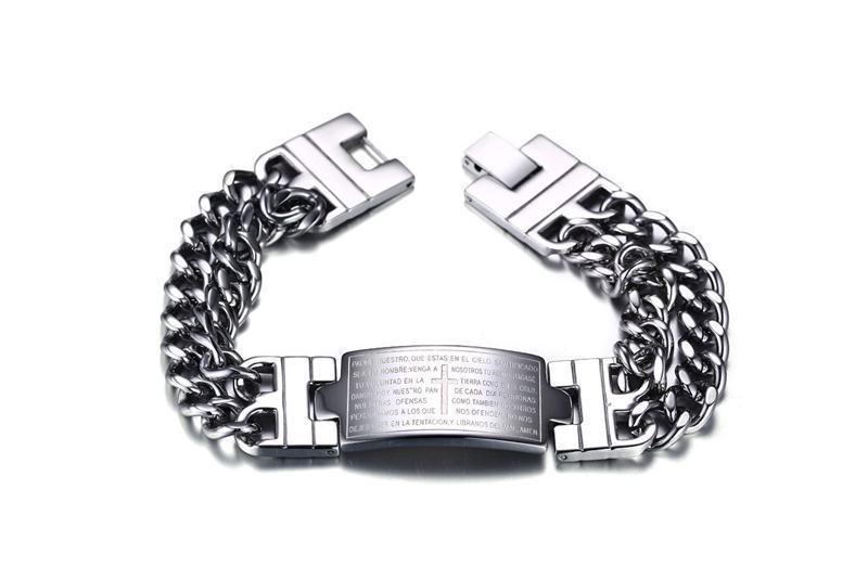 Noxypera Titanium Steel Men's Bracelet