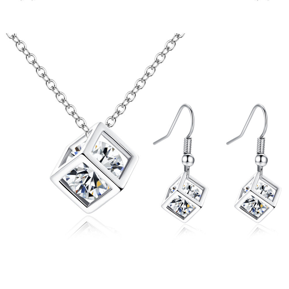 Noxypera Water Cube Zircon Set
