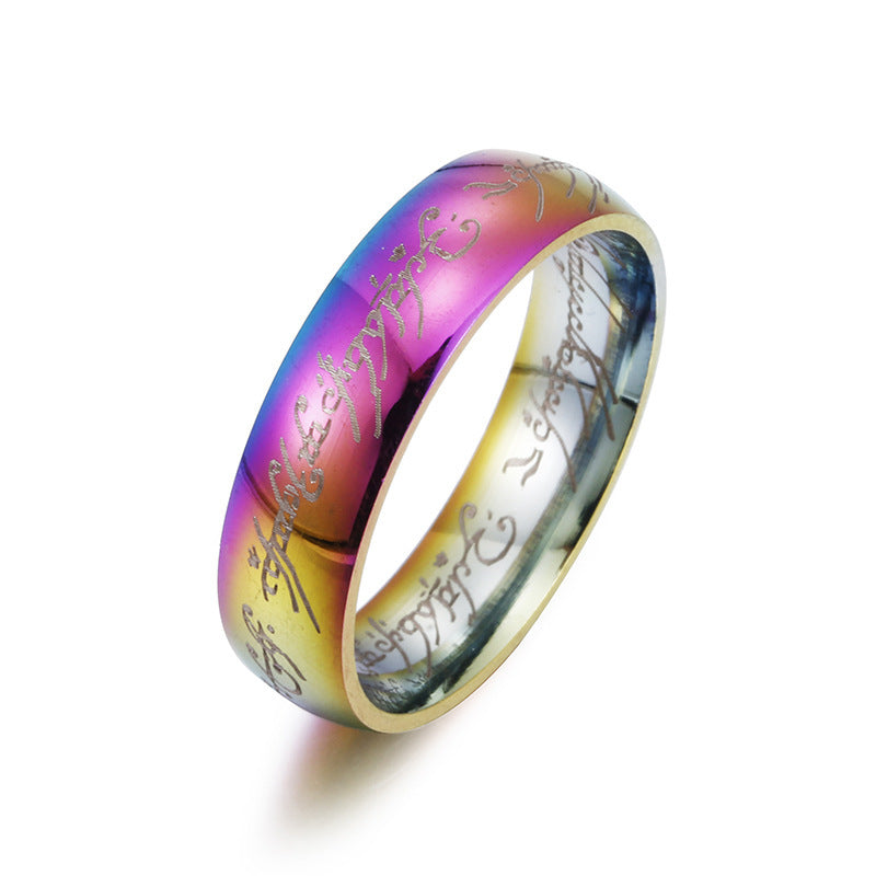 Noxypera Titanium Steel Men's Ring