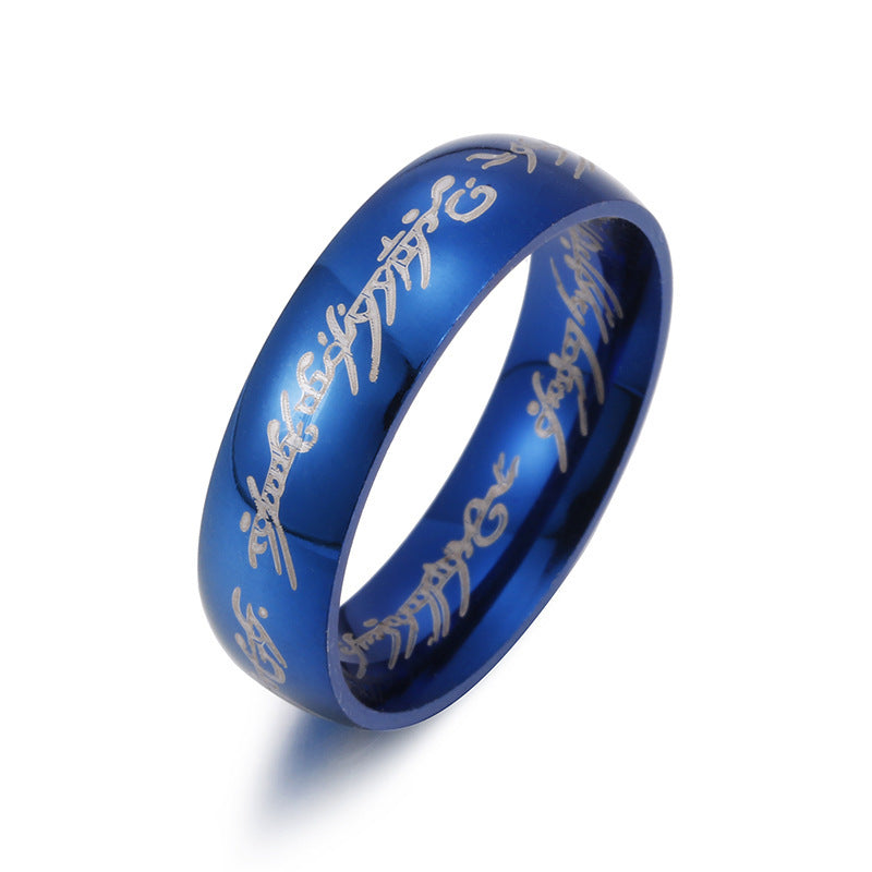 Noxypera Titanium Steel Men's Ring