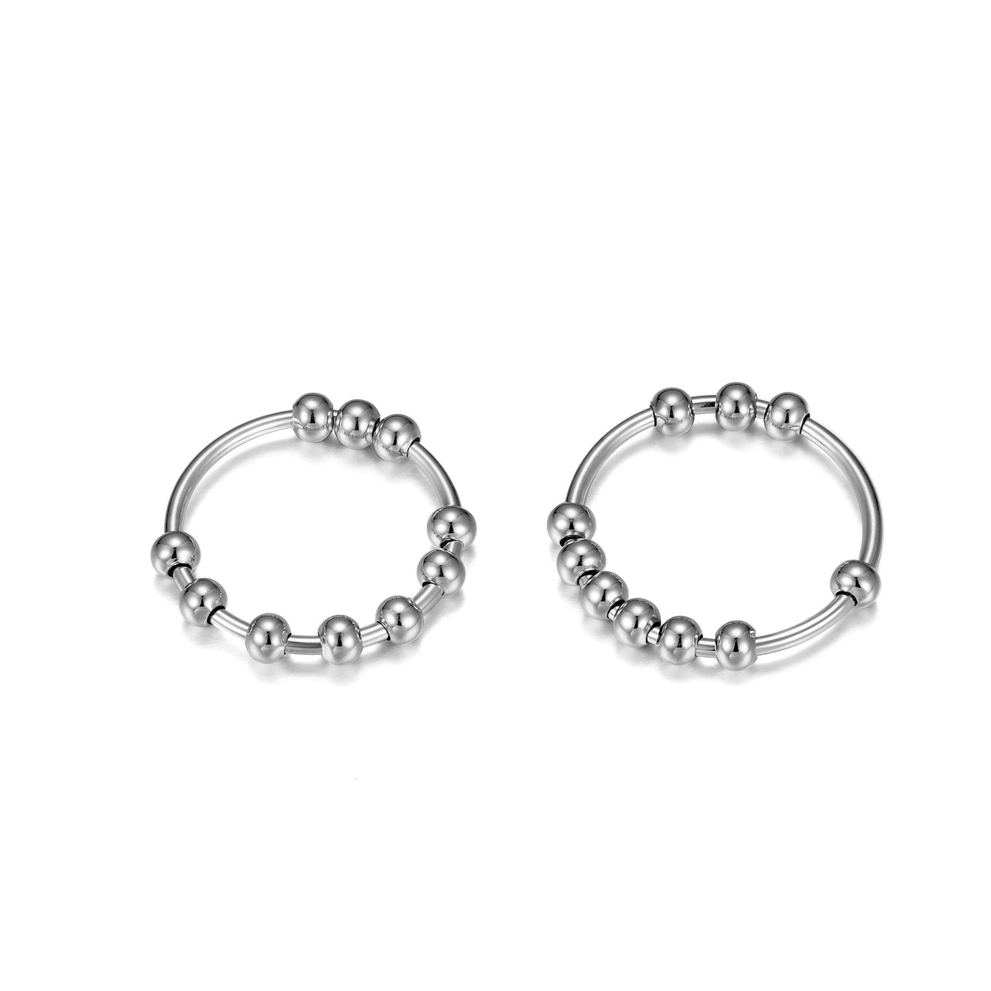 Noxypera Calm Loop S925 Sterling Silver Ring