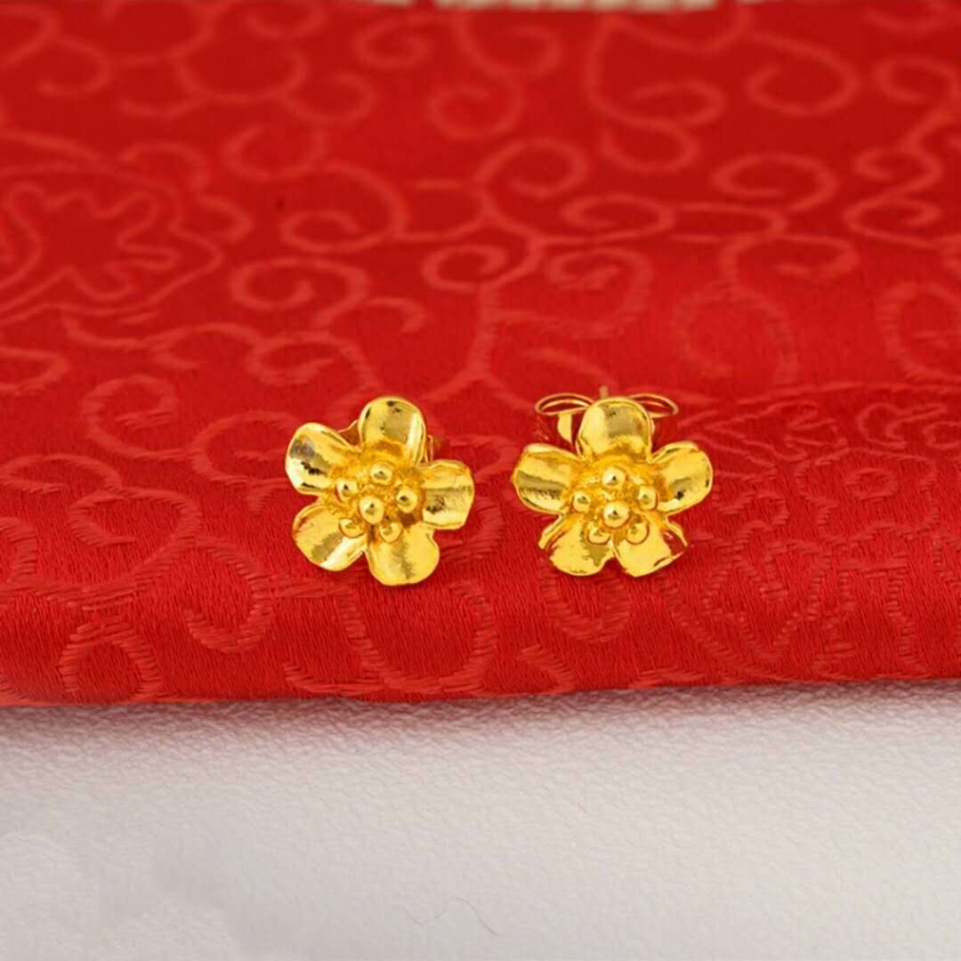 Noxypera 24K Gold Plated Earrings