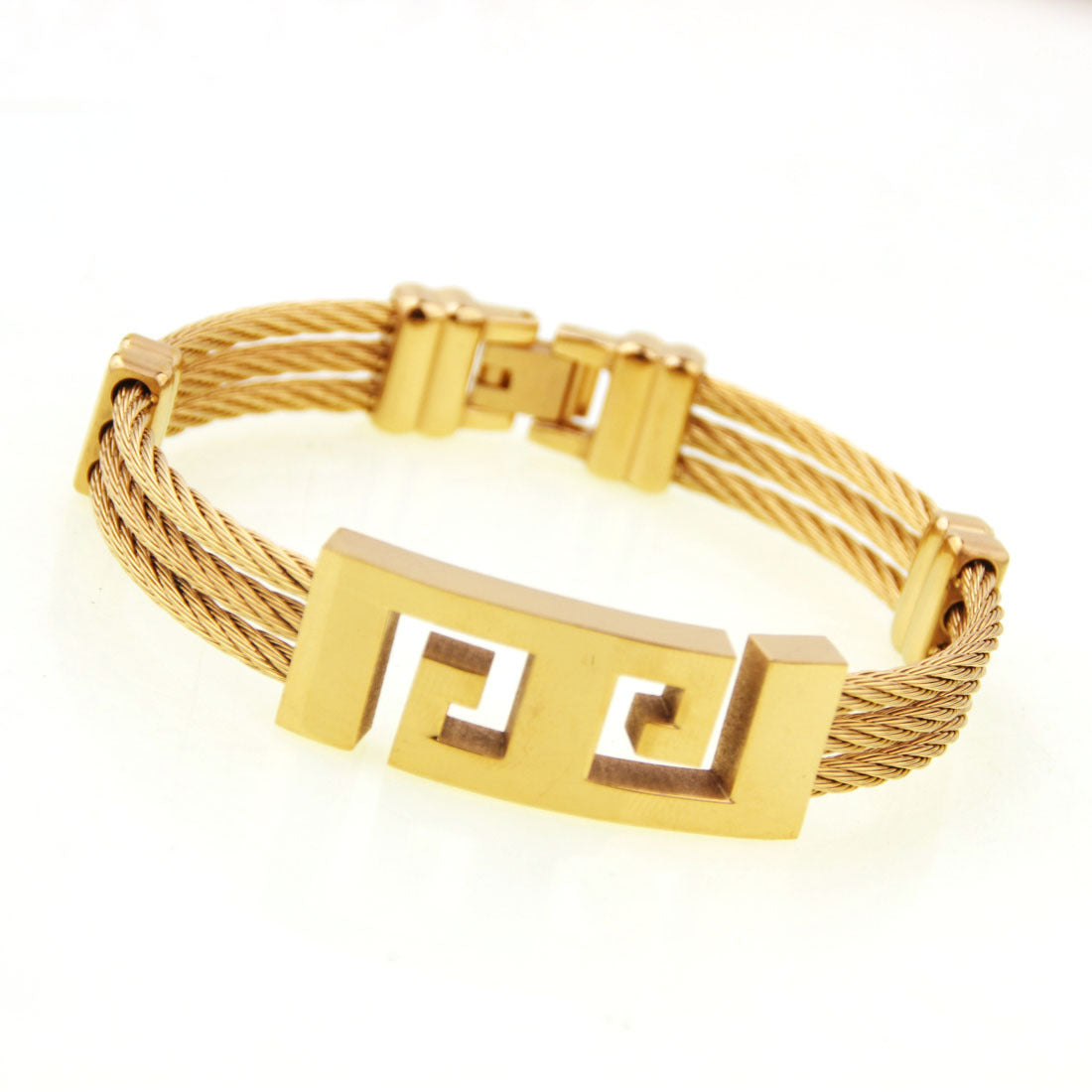 Noxypera Stainless Steel Rope Bracelet