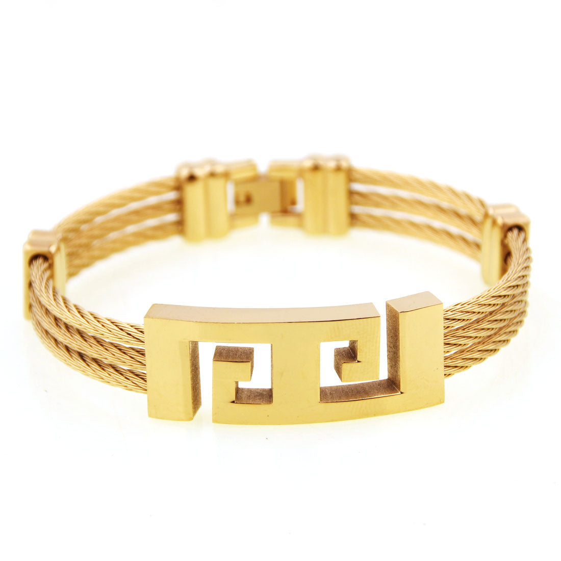 Noxypera Stainless Steel Rope Bracelet