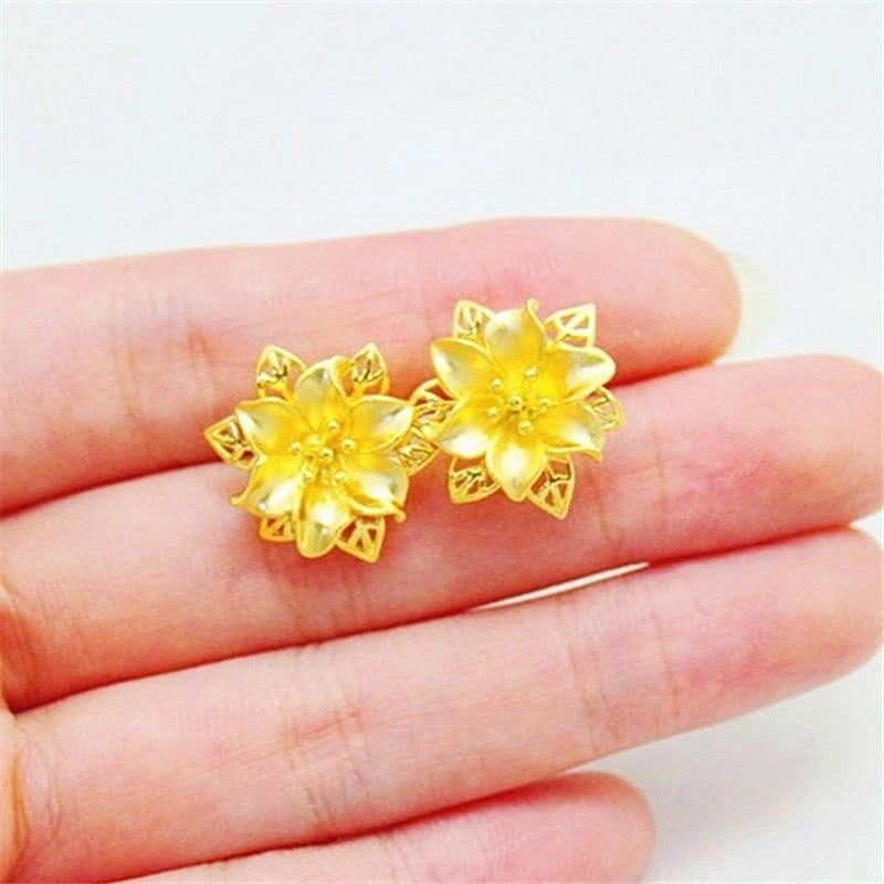 Noxypera 24K Gold Plated Earrings