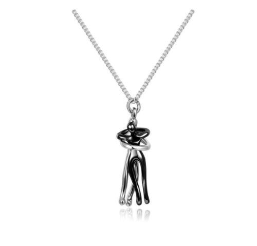 Noxypera Love Couple Hug Unisex Necklace