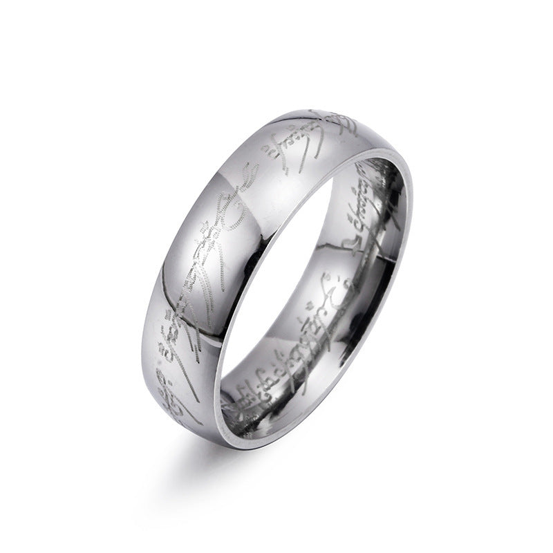 Noxypera Titanium Steel Men's Ring