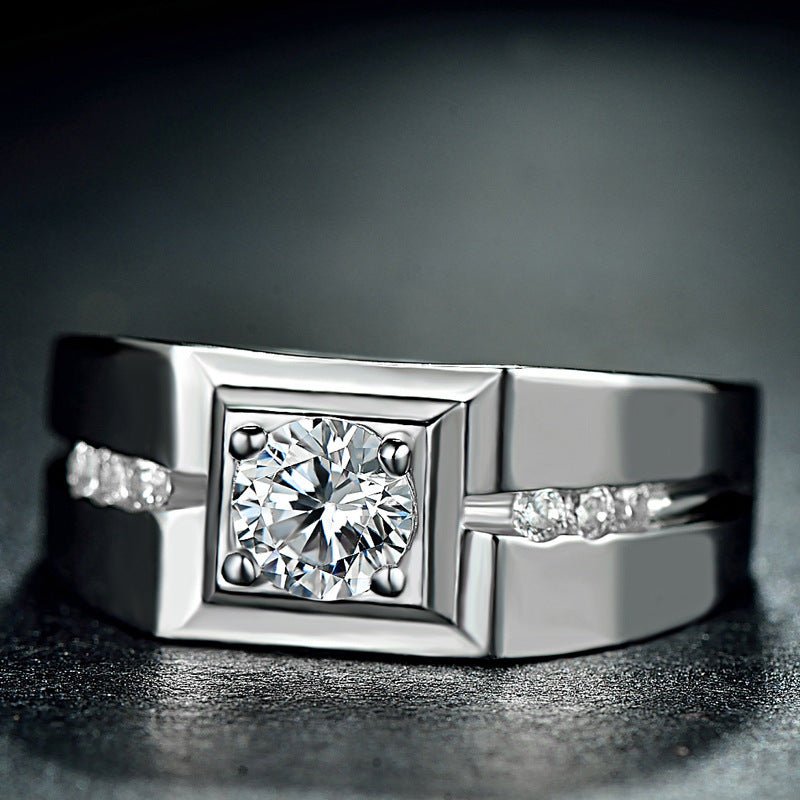 Noxypera Men's Sterling Silver Ring