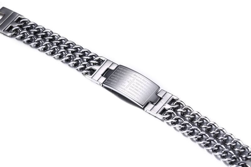 Noxypera Titanium Steel Men's Bracelet