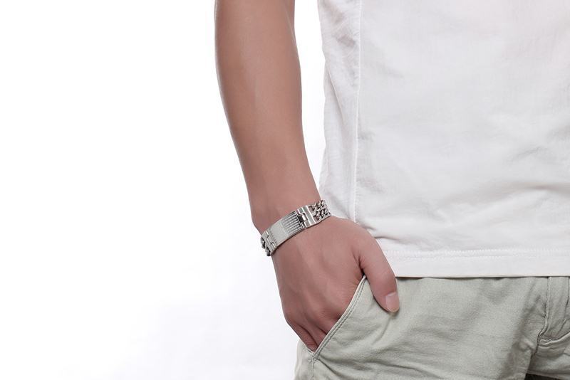 Noxypera Titanium Steel Men's Bracelet