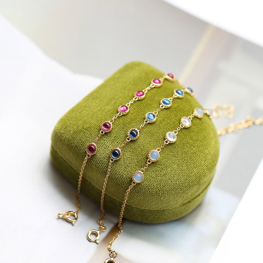Noxypera Glowing Opal Ruby Bracelet
