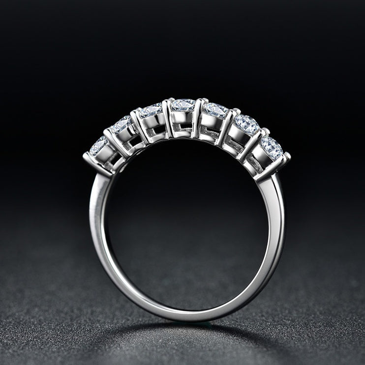 Noxypera 925 Sterling Silver Moissanite Ring