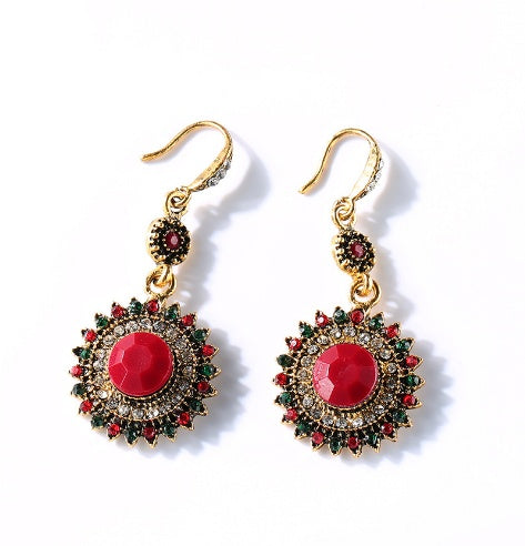 Noxypera Traditional Ruby Earring