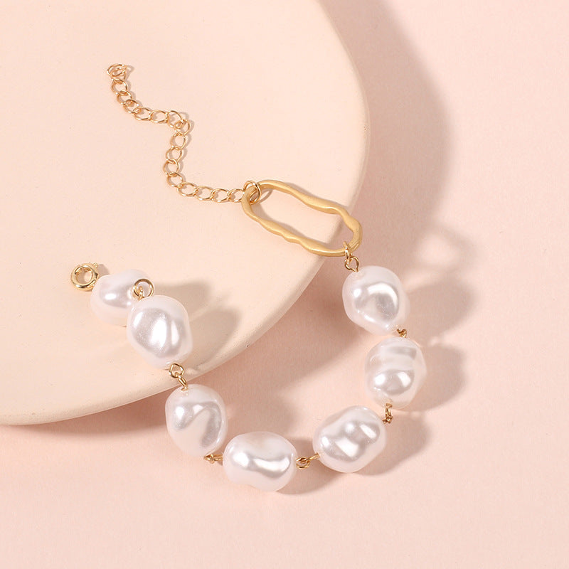 Noxypera Baroque Pearl Bracelet