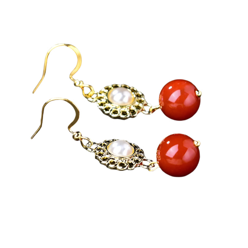 Noxypera Red Agate Eardrops