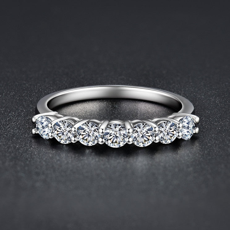 Noxypera 925 Sterling Silver Moissanite Ring