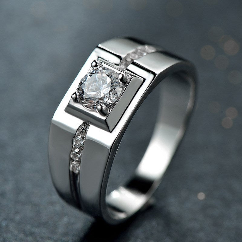 Noxypera Men's Sterling Silver Ring