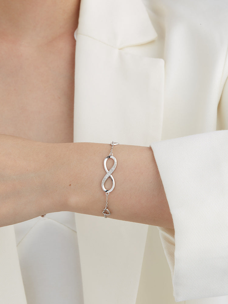 Noxypera 925 Sterling Silver 8 Bracelet