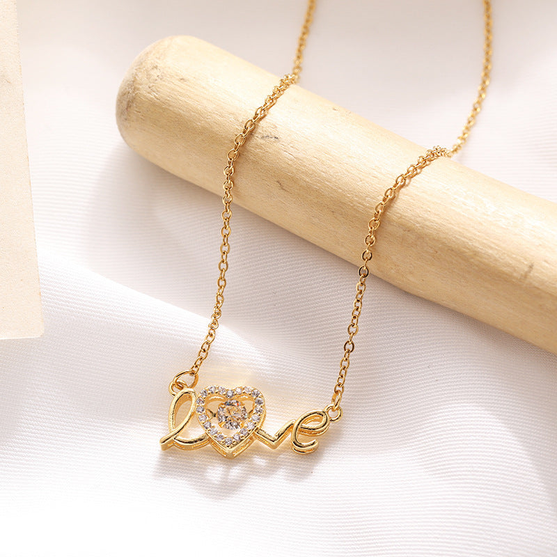 Noxypera Titanium Steel Clavicle Chain Necklace