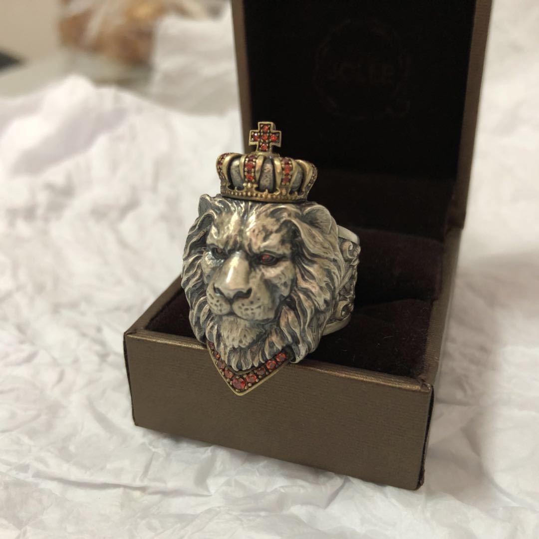 Noxypera Vintage Lion Men Ring
