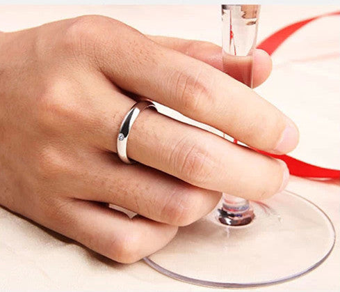 Noxypera Sterling Silver Couple Rings