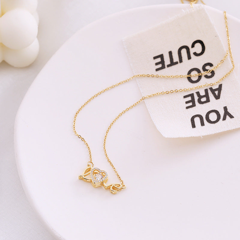 Noxypera Titanium Steel Clavicle Chain Necklace