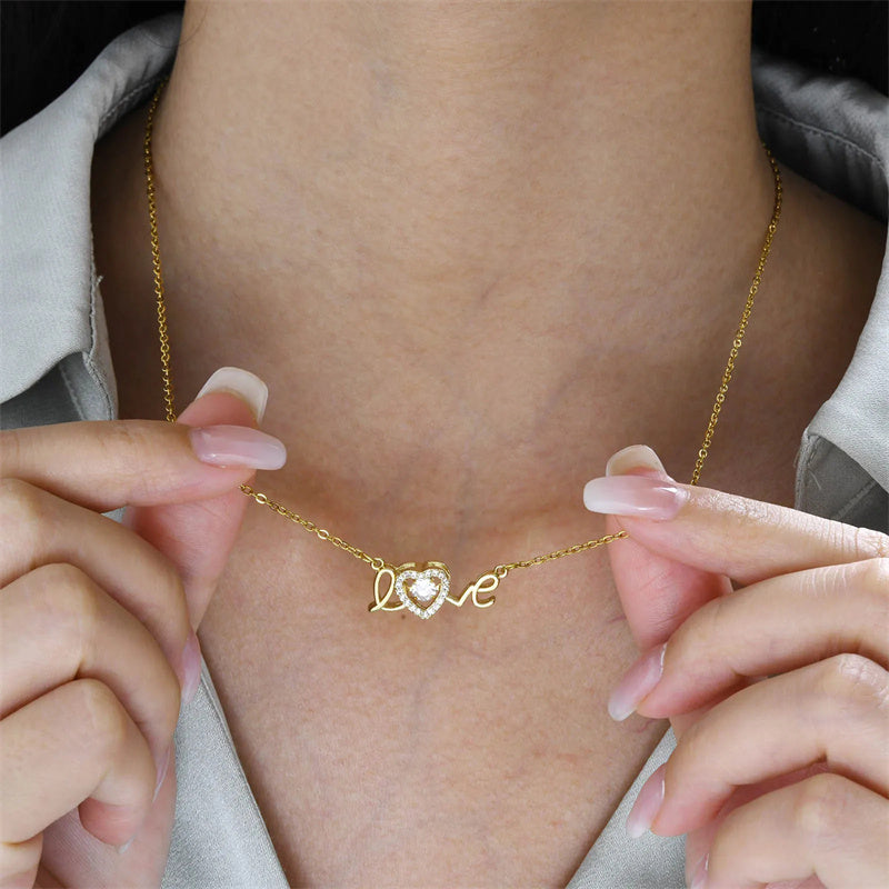 Noxypera Titanium Steel Clavicle Chain Necklace