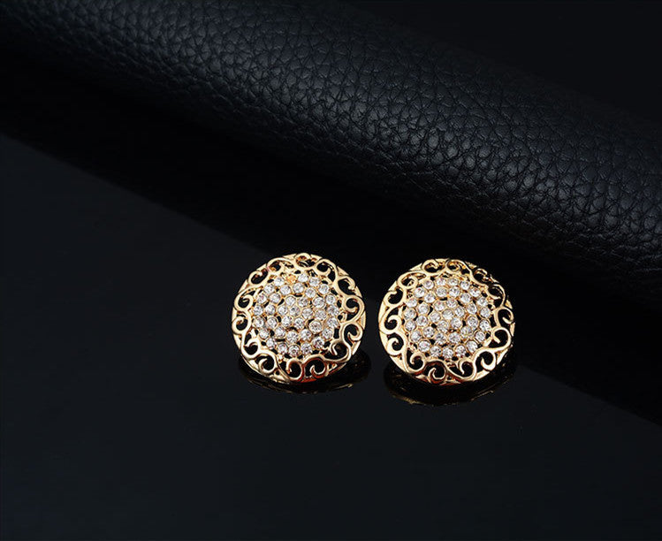 Noxypera Necklace Earrings Ring Bracelet Four Piece Set