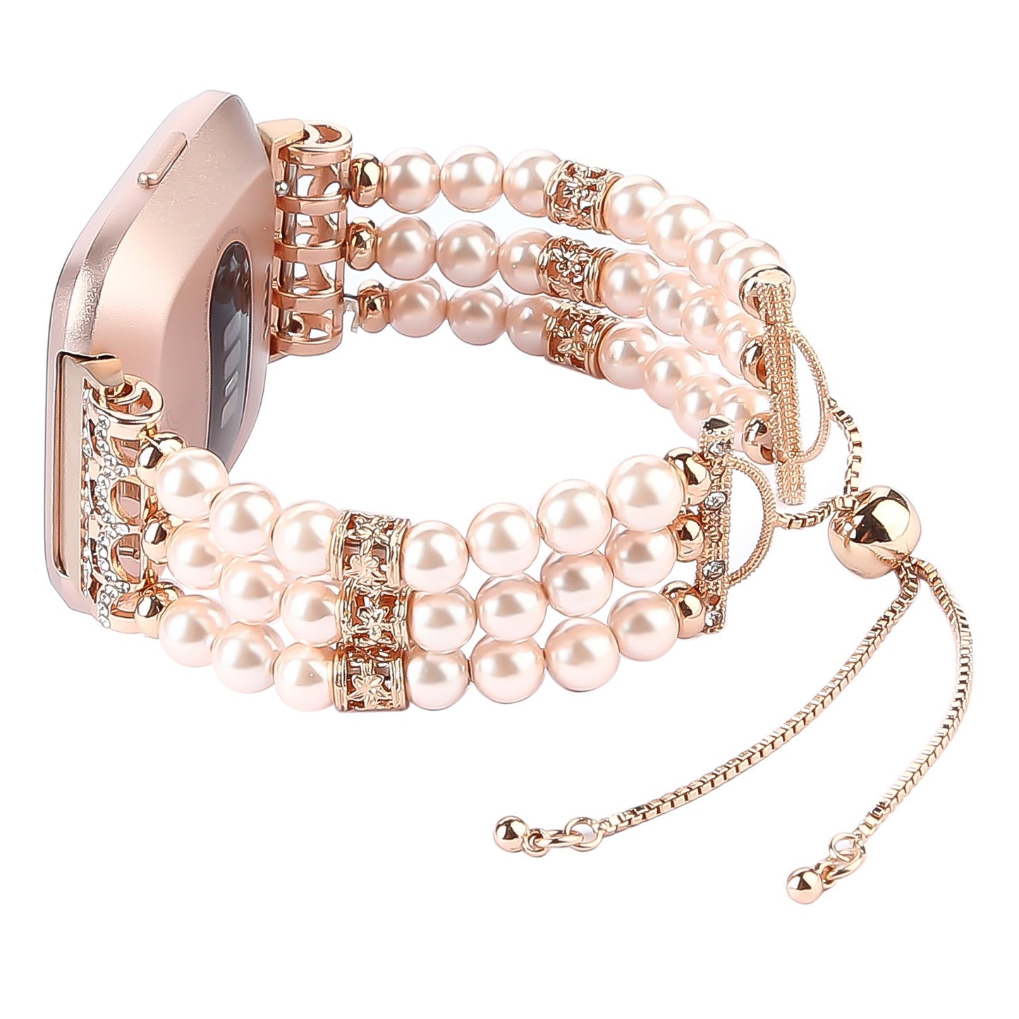 Noxypera Pearl Strap Jewelry Stretch Wristband Bracelet