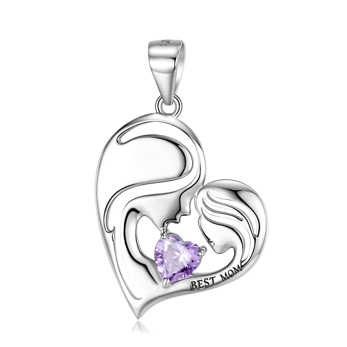 Noxypera S925 Sterling Silver Mother's Day Series Necklace