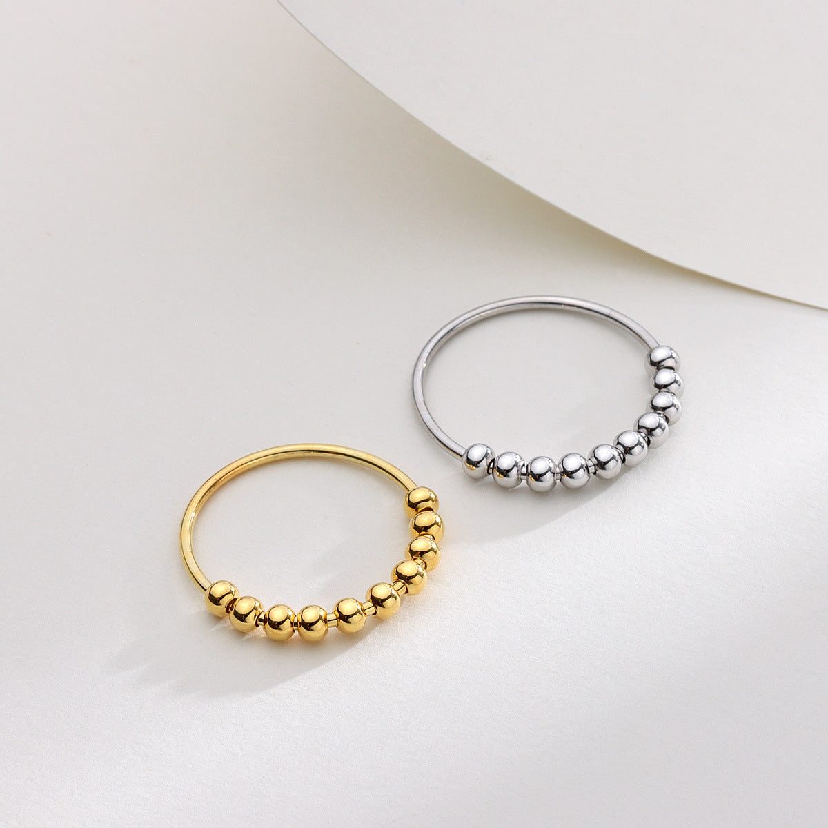 Noxypera Calm Loop S925 Sterling Silver Ring