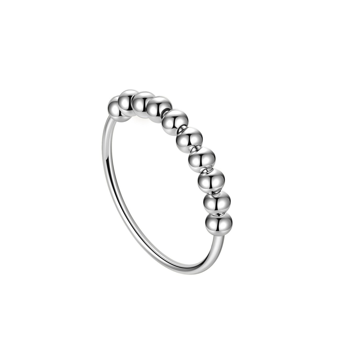 Noxypera Calm Loop S925 Sterling Silver Ring