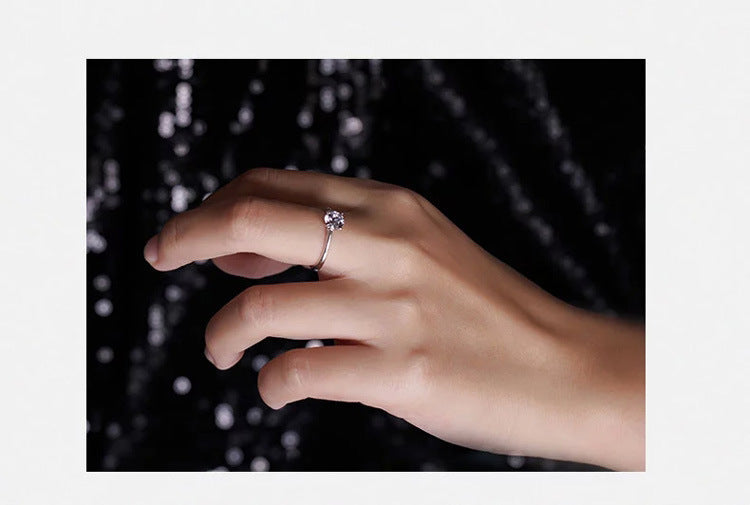 Noxypera Sterling Silver Couple Rings