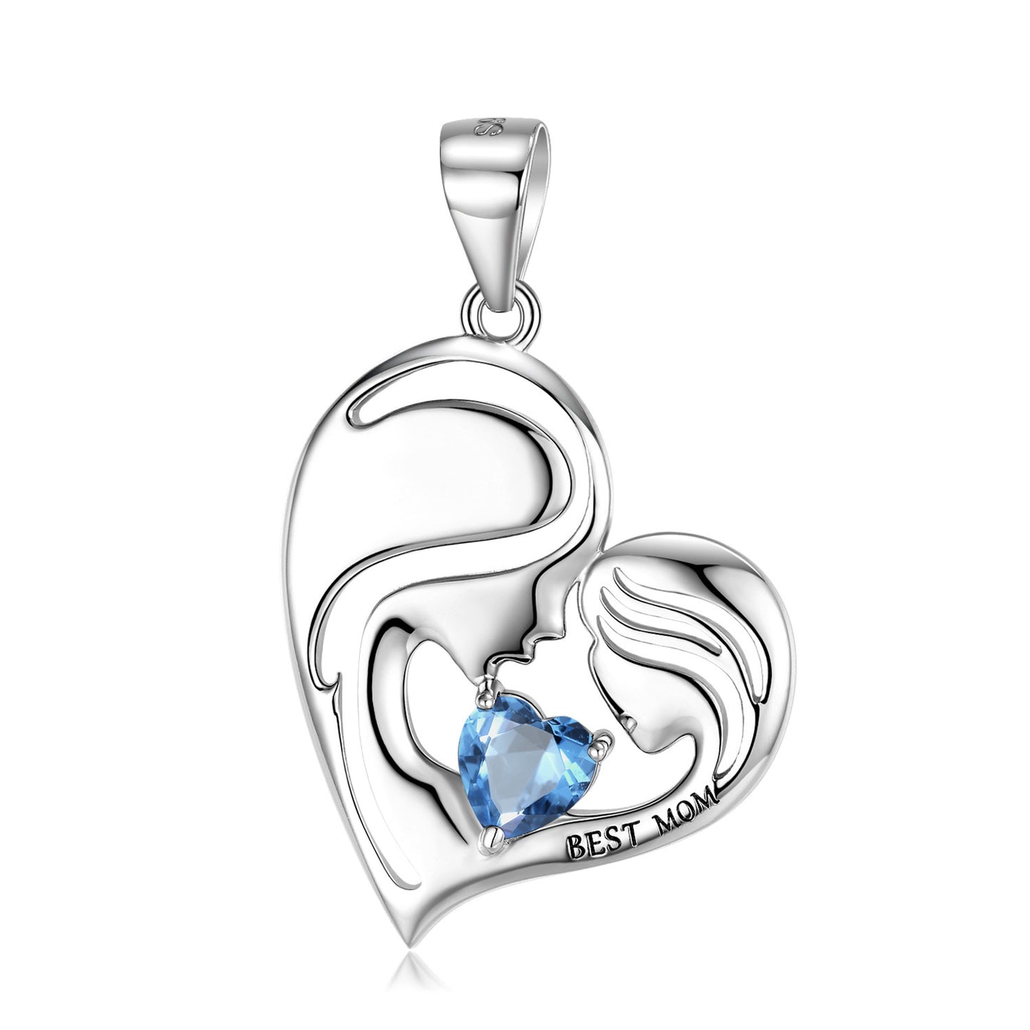 Noxypera S925 Sterling Silver Mother's Day Series Necklace