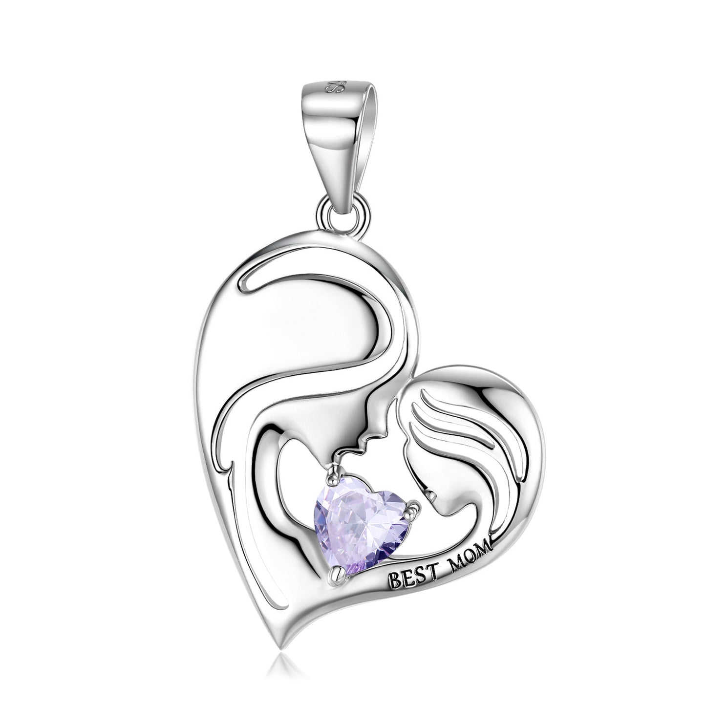 Noxypera S925 Sterling Silver Mother's Day Series Necklace