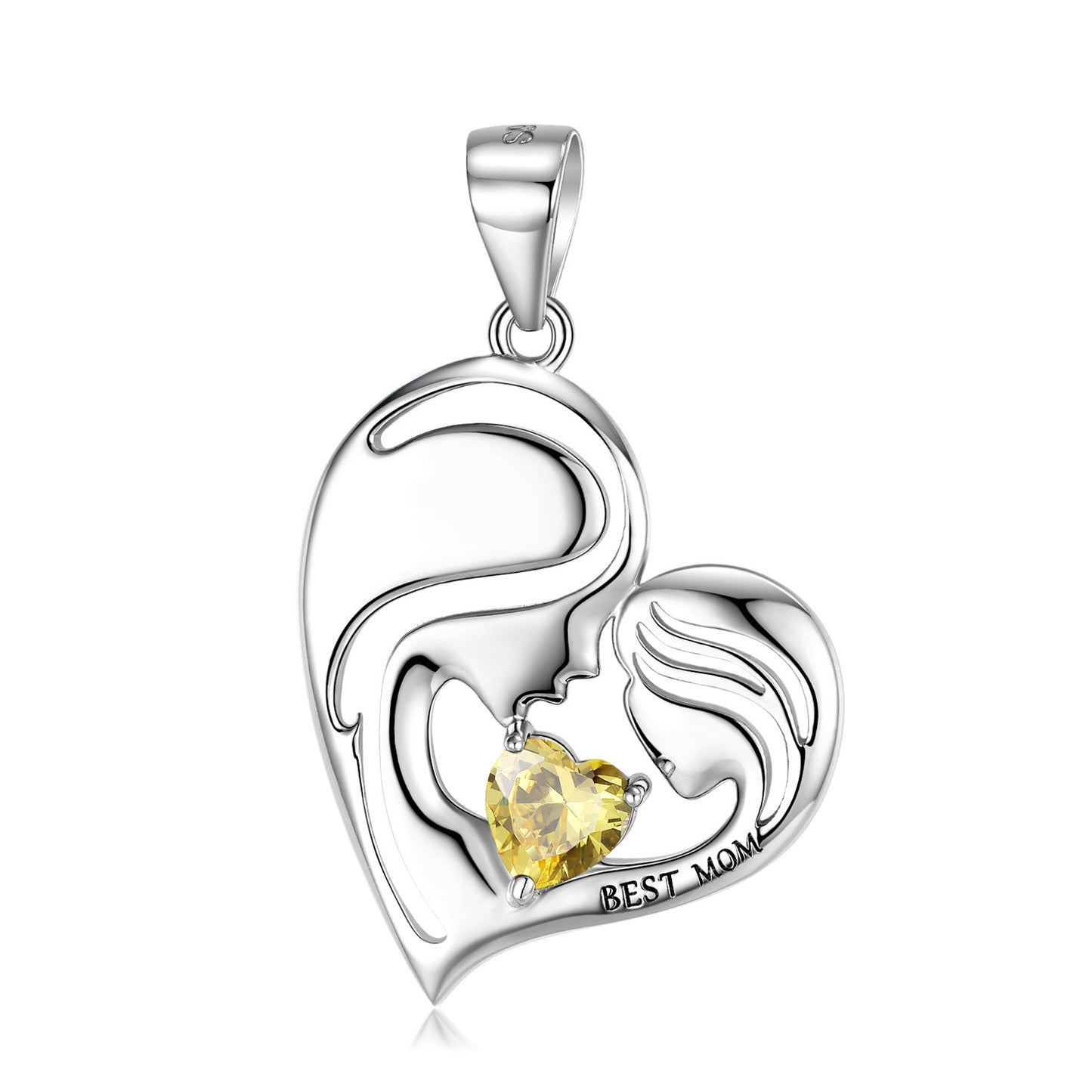 Noxypera S925 Sterling Silver Mother's Day Series Necklace