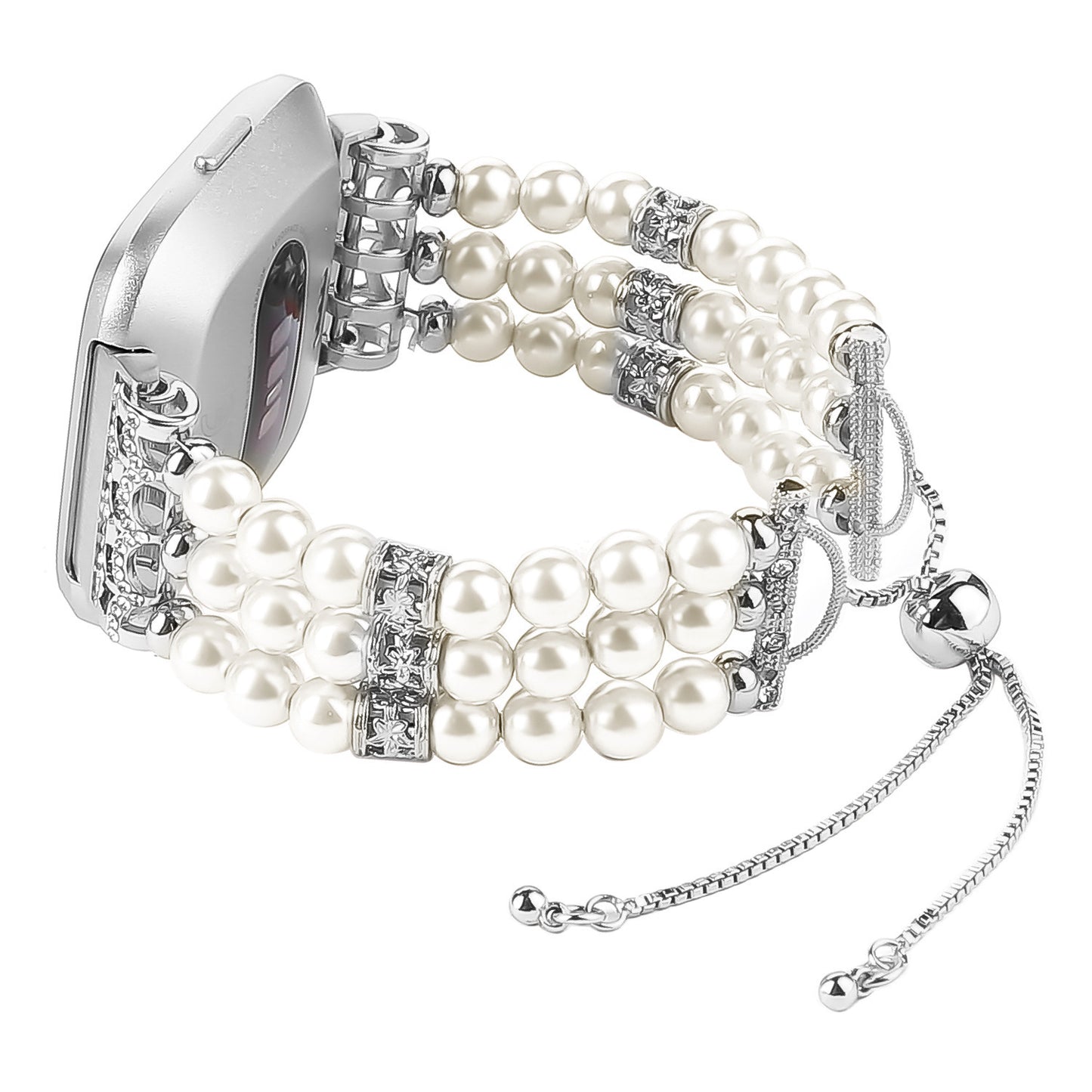 Noxypera Pearl Strap Jewelry Stretch Wristband Bracelet